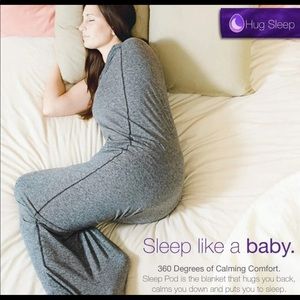 SOLD Hug Sleep Pod Move With Foot Opening Washable Wearable Blanket size Small